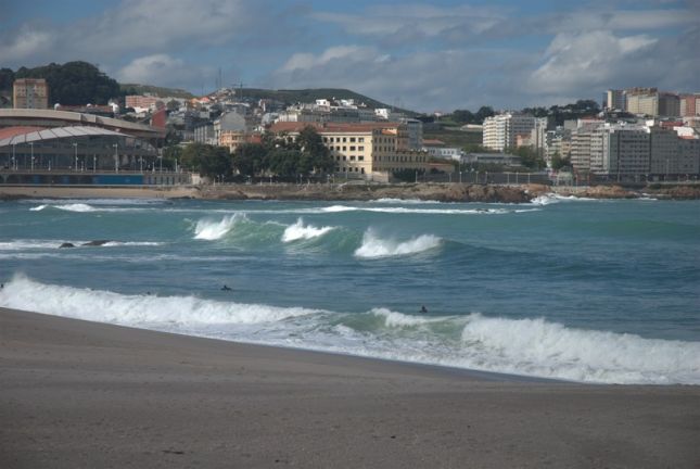 Plage de la Corogne, oct. 2010 Plage de la Corogne